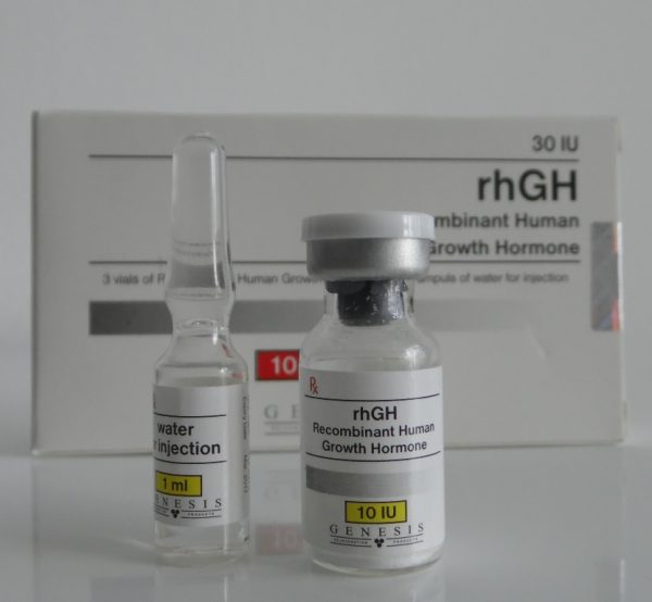 HGH Genesis 10 UI conditionnement des médicaments